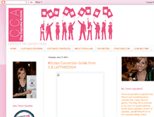 Tablet Screenshot of cupcakeactivist.com